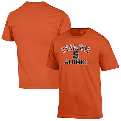 Men's Champion  Orange Syracuse Orange Alumni Logo T-Shirt