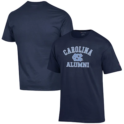 Men's Champion  Navy North Carolina Tar Heels Alumni Logo T-Shirt