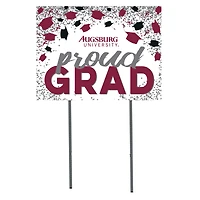 Augsburg Auggies  18" x 24" Proud Grad Yard Sign