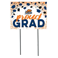 Bucknell Bison  18" x 24" Proud Grad Yard Sign