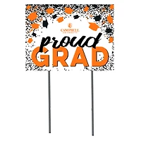 Campbell Fighting Camels  18" x 24" Proud Grad Yard Sign