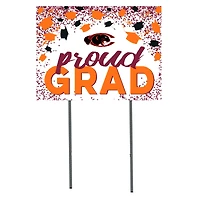 Claflin Panthers  18" x 24" Proud Grad Yard Sign