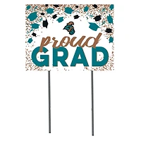 Coastal Carolina Chanticleers  18" x 24" Proud Grad Yard Sign