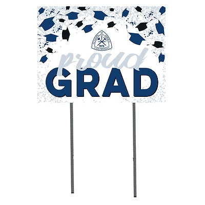 Colorado School of Mines Orediggers  18" x 24" Proud Grad Yard Sign