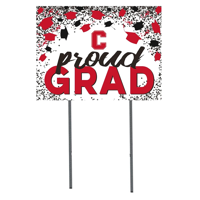 Cornell Big Red  18" x 24" Proud Grad Yard Sign