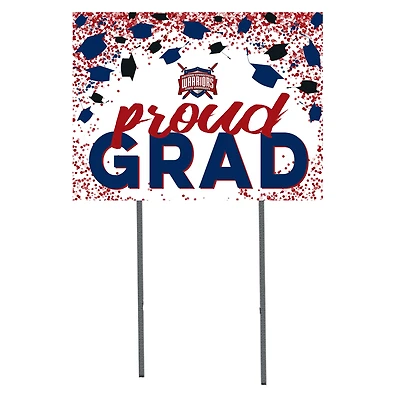 Eastern Connecticut State Warriors  18" x 24" Proud Grad Yard Sign