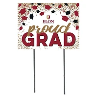 Elon Phoenix  18" x 24" Proud Grad Yard Sign