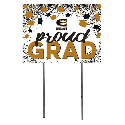 Emporia State Hornets  18" x 24" Proud Grad Yard Sign