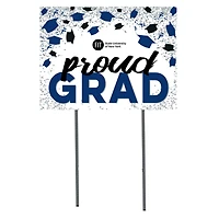 SUNY Fashion Institute of Technology Tigers  18" x 24" Proud Grad Yard Sign