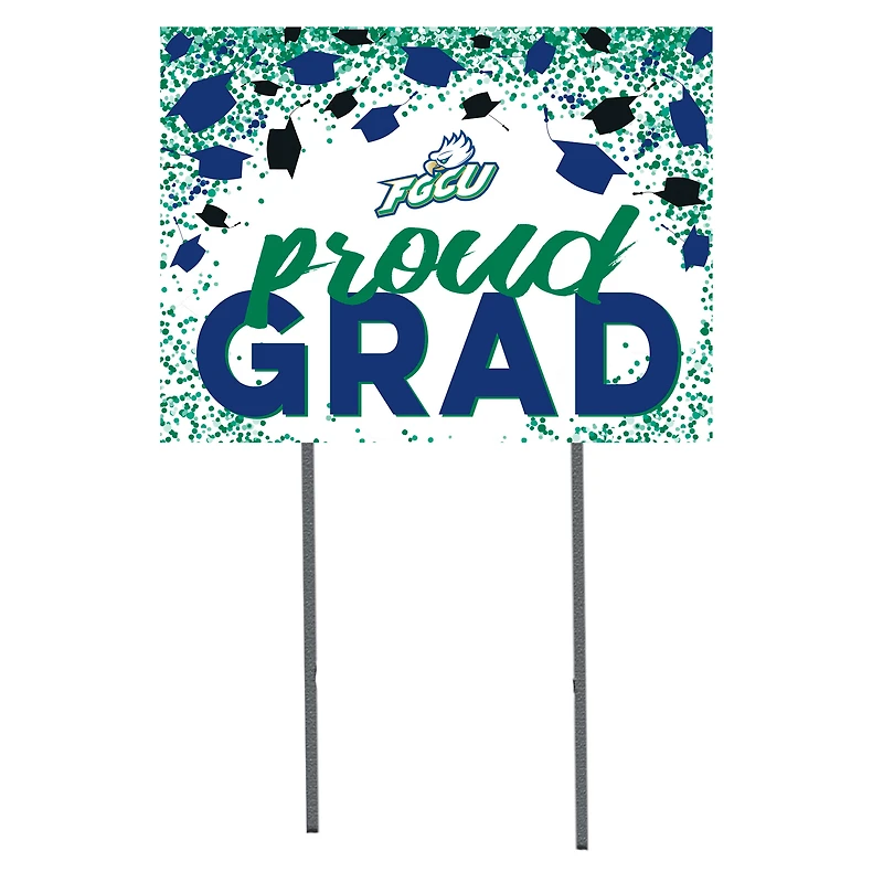 Florida Gulf Coast Eagles  18" x 24" Proud Grad Yard Sign