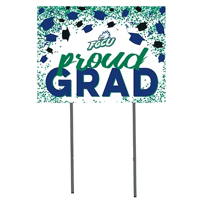 Florida Gulf Coast Eagles  18" x 24" Proud Grad Yard Sign