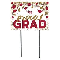 Florida Tech Panthers  18" x 24" Proud Grad Yard Sign