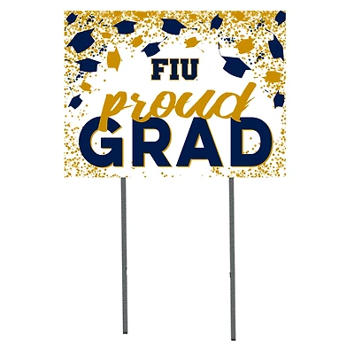 FIU Panthers  18" x 24" Proud Grad Yard Sign