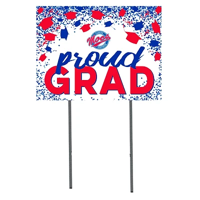 Florida Southern Mocs  18" x 24" Proud Grad Yard Sign