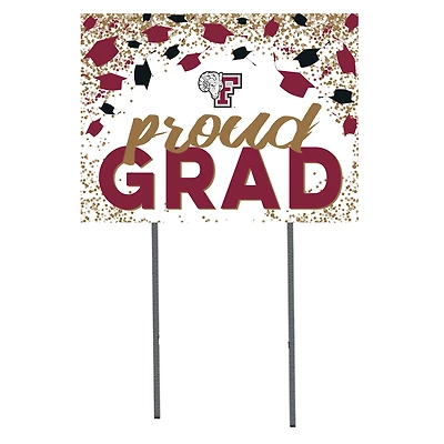 Fordham Rams  18" x 24" Proud Grad Yard Sign