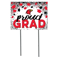 Illinois Tech Scarlet Hawks  18" x 24" Proud Grad Yard Sign