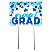 Indiana State Sycamores  18" x 24" Proud Grad Yard Sign