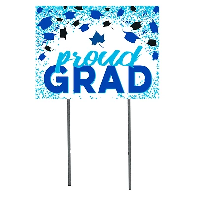 Indiana State Sycamores  18" x 24" Proud Grad Yard Sign