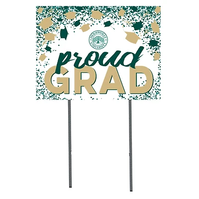 JU Dolphins  18" x 24" Proud Grad Yard Sign