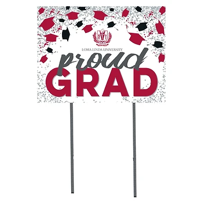 LLU Lions  18" x 24" Proud Grad Yard Sign