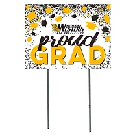 Missouri Western State Griffons  18" x 24" Proud Grad Yard Sign