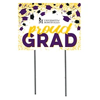 Montevallo Falcons  18" x 24" Proud Grad Yard Sign
