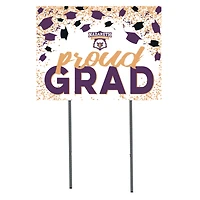 Nazareth University Golden Flyers  18" x 24" Proud Grad Yard Sign