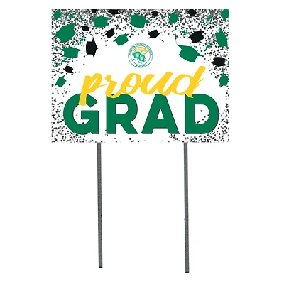 Norfolk State Spartans  18" x 24" Proud Grad Yard Sign