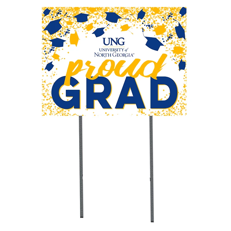 North Georgia Nighthawks  18" x 24" Proud Grad Yard Sign