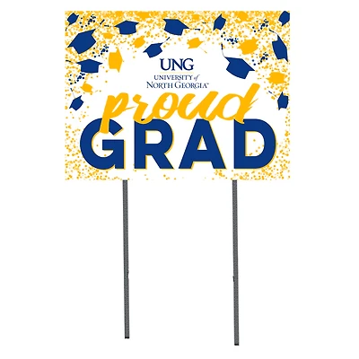 North Georgia Nighthawks  18" x 24" Proud Grad Yard Sign
