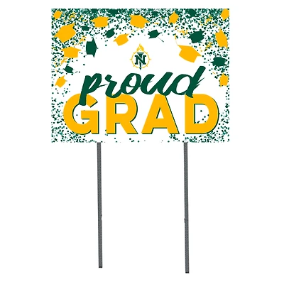 Northern Michigan Wildcats  18" x 24" Proud Grad Yard Sign