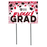 Polk State College Eagles  18" x 24" Proud Grad Yard Sign
