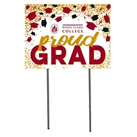 Rhode Island Anchormen  18" x 24" Proud Grad Yard Sign