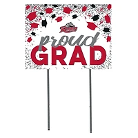 Rider Broncs  18" x 24" Proud Grad Yard Sign