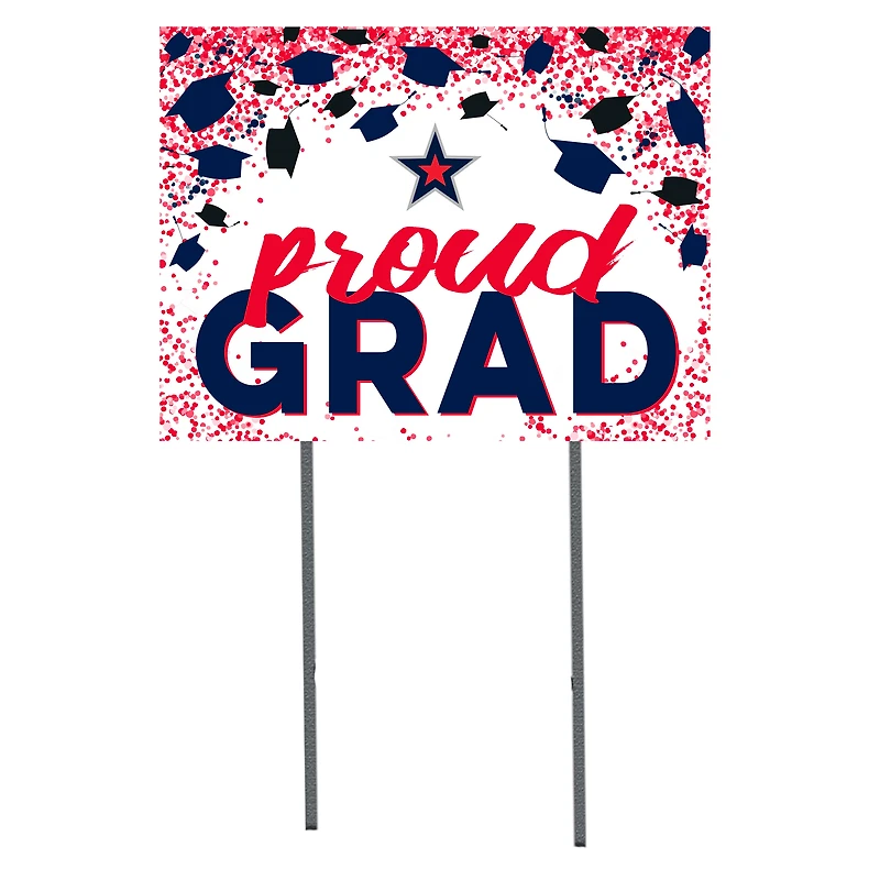 Robert Morris Colonials  18" x 24" Proud Grad Yard Sign