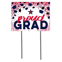 Robert Morris Colonials  18" x 24" Proud Grad Yard Sign