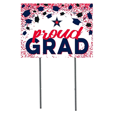 Robert Morris Colonials  18" x 24" Proud Grad Yard Sign