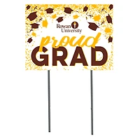 Rowan Profs  18" x 24" Proud Grad Yard Sign