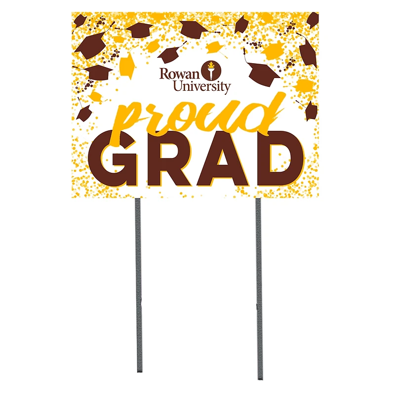 Rowan Profs 18" x 24" Proud Grad Yard Sign