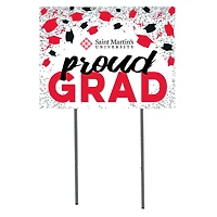 Saint Martin's Saints  18" x 24" Proud Grad Yard Sign