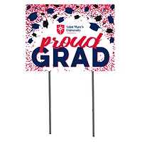 St. Mary's Cardinals  18" x 24" Proud Grad Yard Sign
