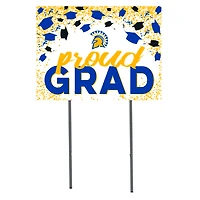 San Jose State Spartans  18" x 24" Proud Grad Yard Sign