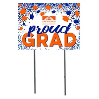 Savannah State Tigers  18" x 24" Proud Grad Yard Sign