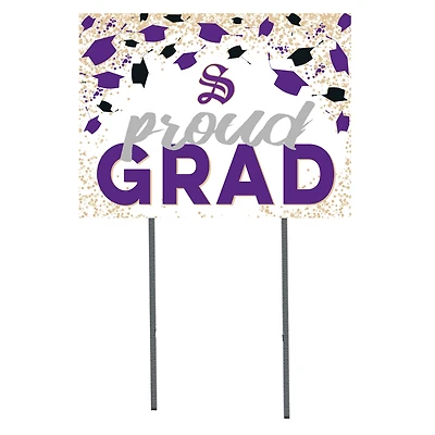 Sewanee Tigers  18" x 24" Proud Grad Yard Sign