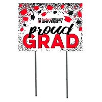 Southern Oregon Raiders  18" x 24" Proud Grad Yard Sign