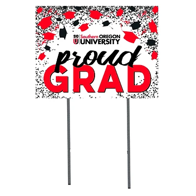 Southern Oregon Raiders  18" x 24" Proud Grad Yard Sign