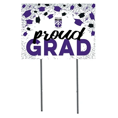 Spring Hill Badgers  18" x 24" Proud Grad Yard Sign
