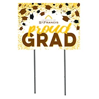 St. Francis Fighting Saints  18" x 24" Proud Grad Yard Sign