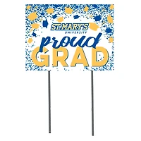 St. Mary's University Rattlers  18" x 24" Proud Grad Yard Sign