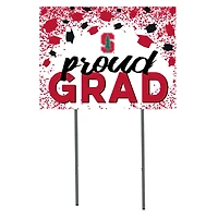 Stanford Cardinal  18" x 24" Proud Grad Yard Sign